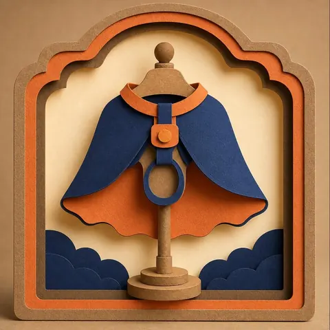 Paper-cut illustration: The pet sidekick
